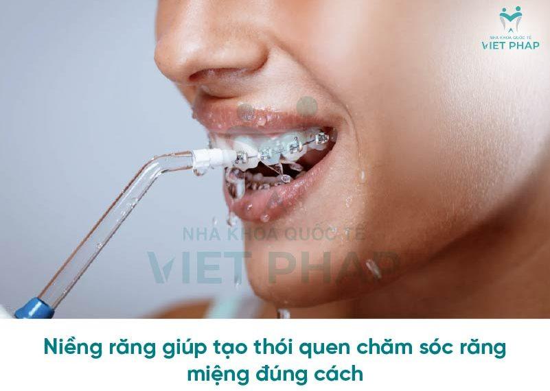 tac dung cua nieng rang 4 Niềng răng tạo thói quen chăm sóc răng miệng