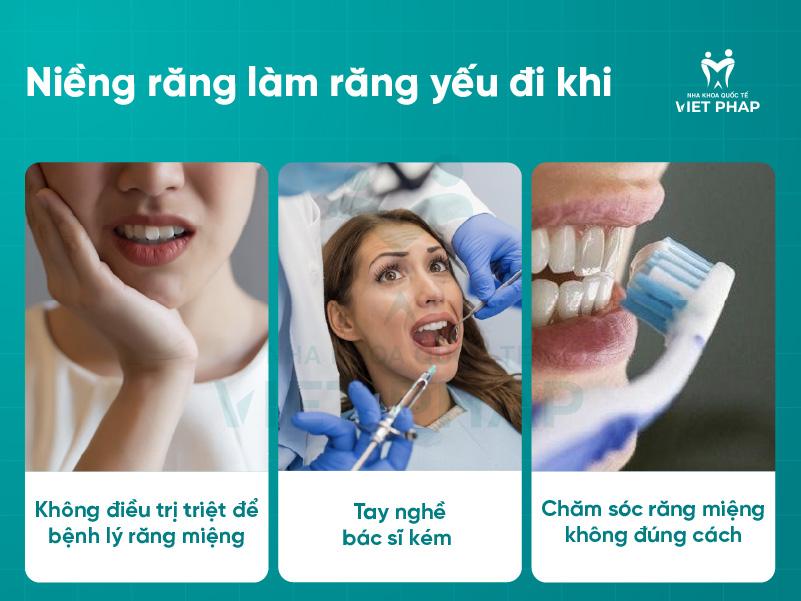 Nieng rang co lam rang yeu di 2 Các lý do khiến răng bị yếu khi niềng răng