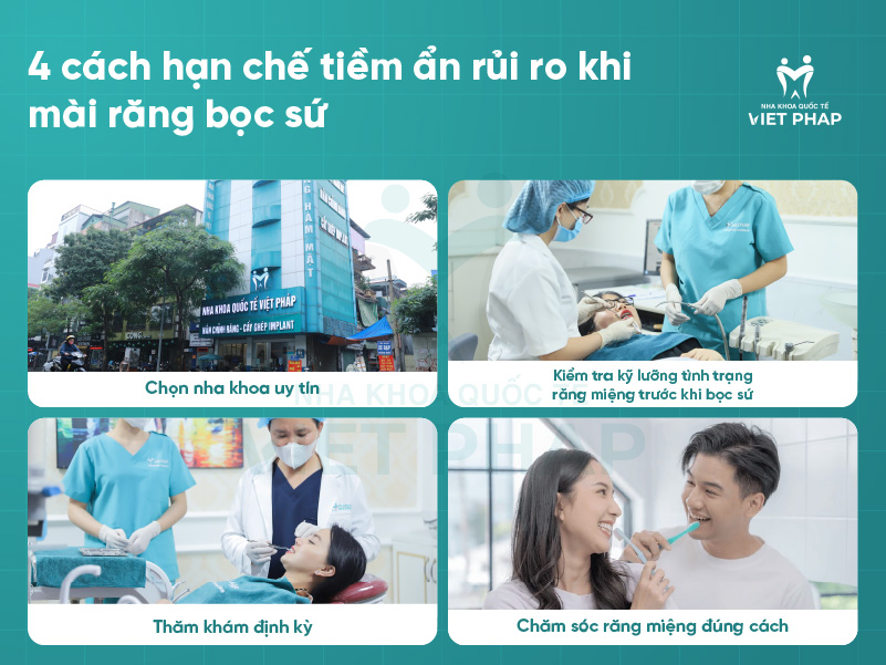 tac hai mai rang boc su 7 4 cách hạn chế rủi ro khi mài răng bọc sứ