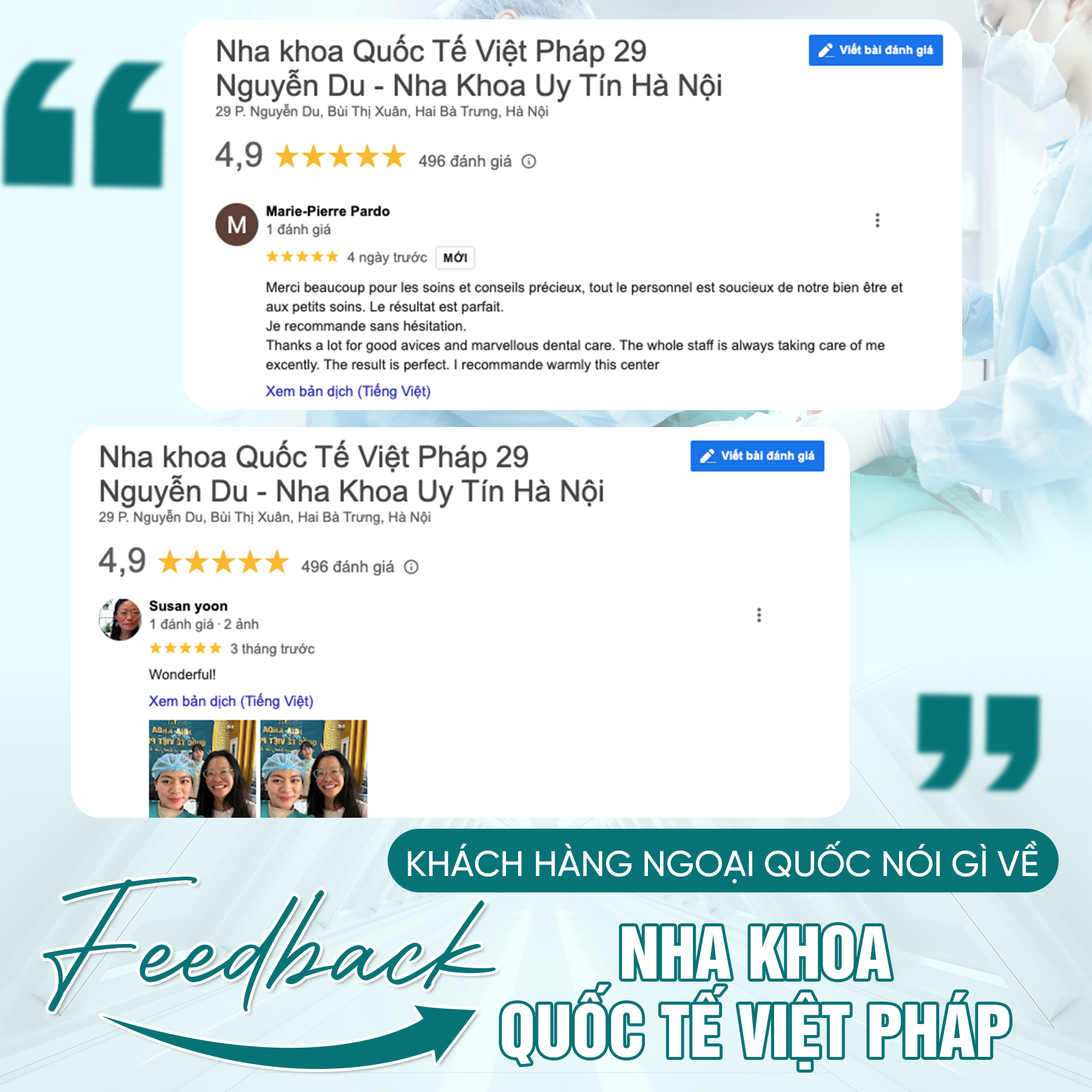 Cam kết mang đến cho khách hàng những dịch vụ nha khoa chất lượng cao, an toàn và hiệu quả