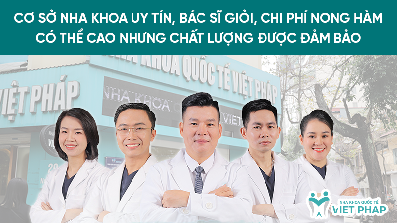 Cơ sở nha khoa uy tín, bác sĩ giỏi, chi phí nong hàm có thể cao nhưng chất lượng được đảm bảo