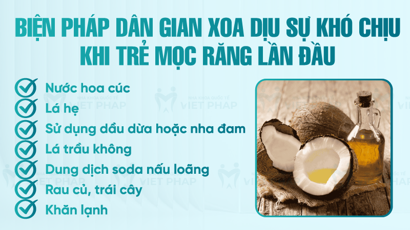 Dau hieu tre moc rang lan dau 10 Biện pháp dân gian xoa dịu sự khó chịu khi trẻ mọc răng lần đầu