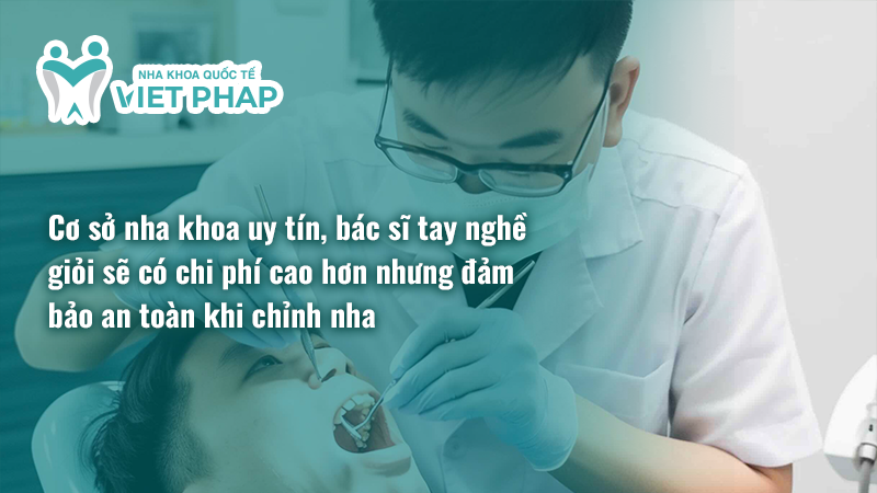 nieng rang cho tre 7 tuoi gia bao nhieu 4.2 Cơ sở nha khoa uy tín, bác sĩ tay nghề giỏi sẽ có chi phí cao hơn nhưng đảm bảo an toàn khi chỉnh nha