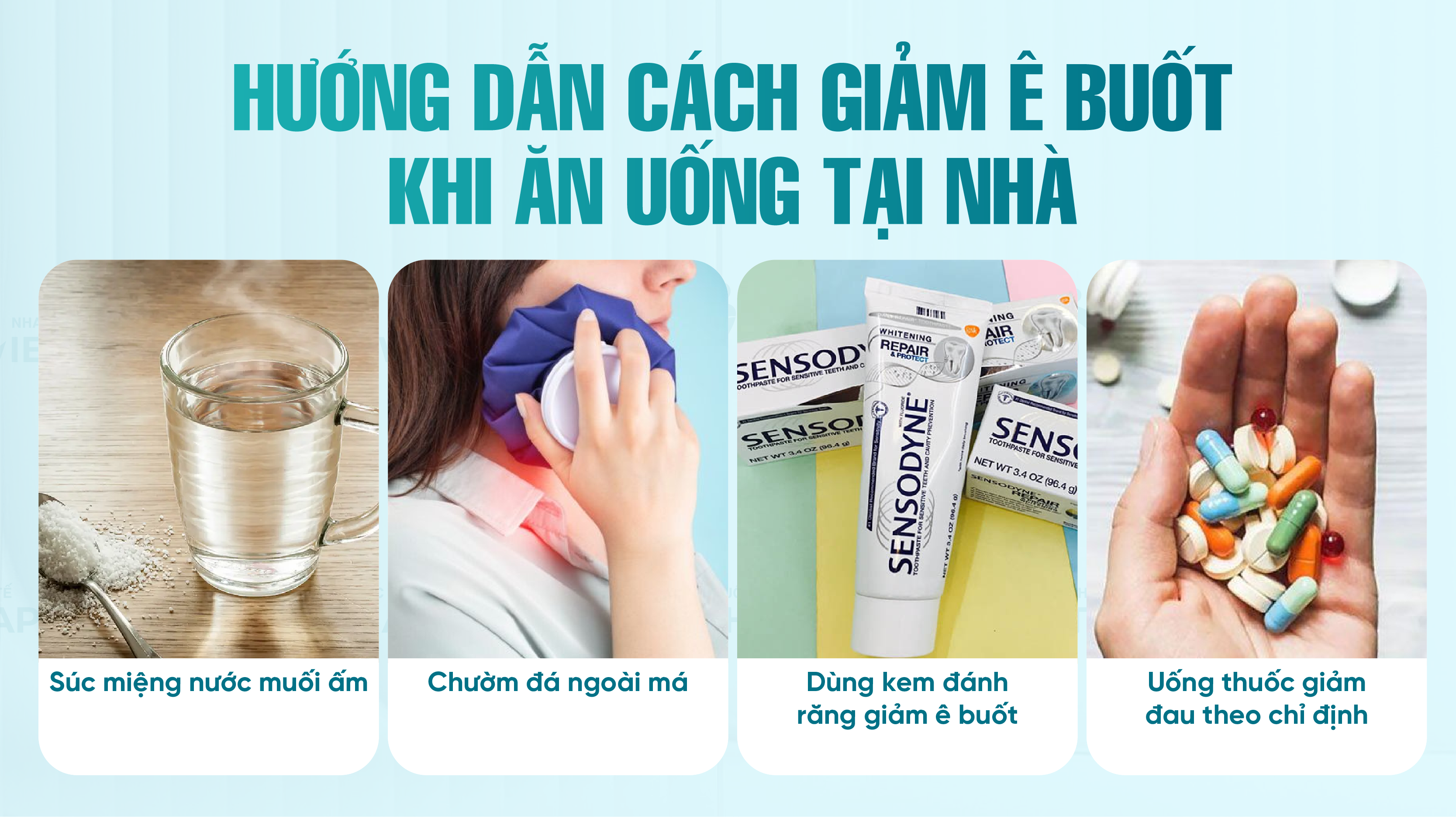 Boc rang su bao lau thi an uong binh thuong 5 Hướng dẫn cách giảm ê buốt khi ăn uống tại nhà