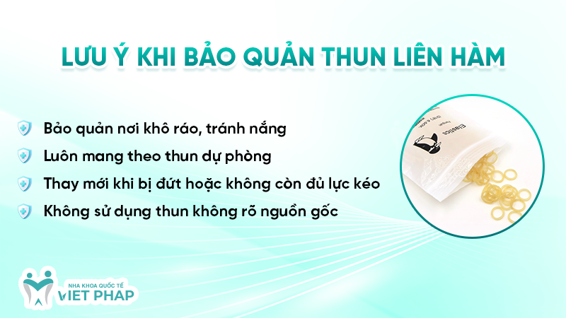 thun lien ham 10 Lưu ý khi bảo quản thun liên hàm