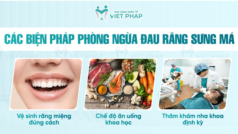 Các biện pháp phòng ngừa đau răng sưng má