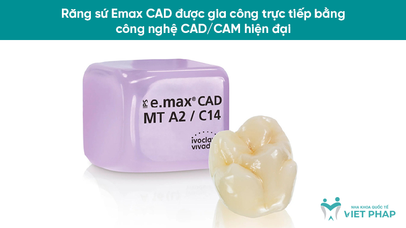 boc rang su emax 3.3 Răng sứ Emax CAD được gia công trực tiếp bằng công nghệ CAD/CAM hiện đại