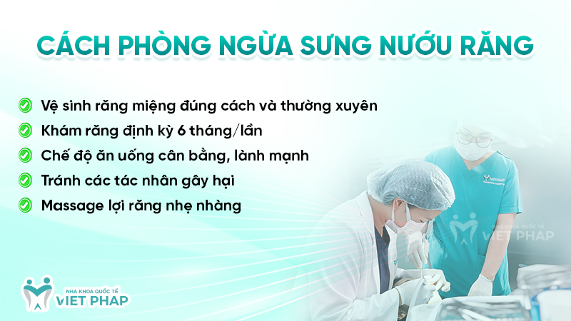 sung nuou rang 8 Cách phòng ngừa sưng nướu răng