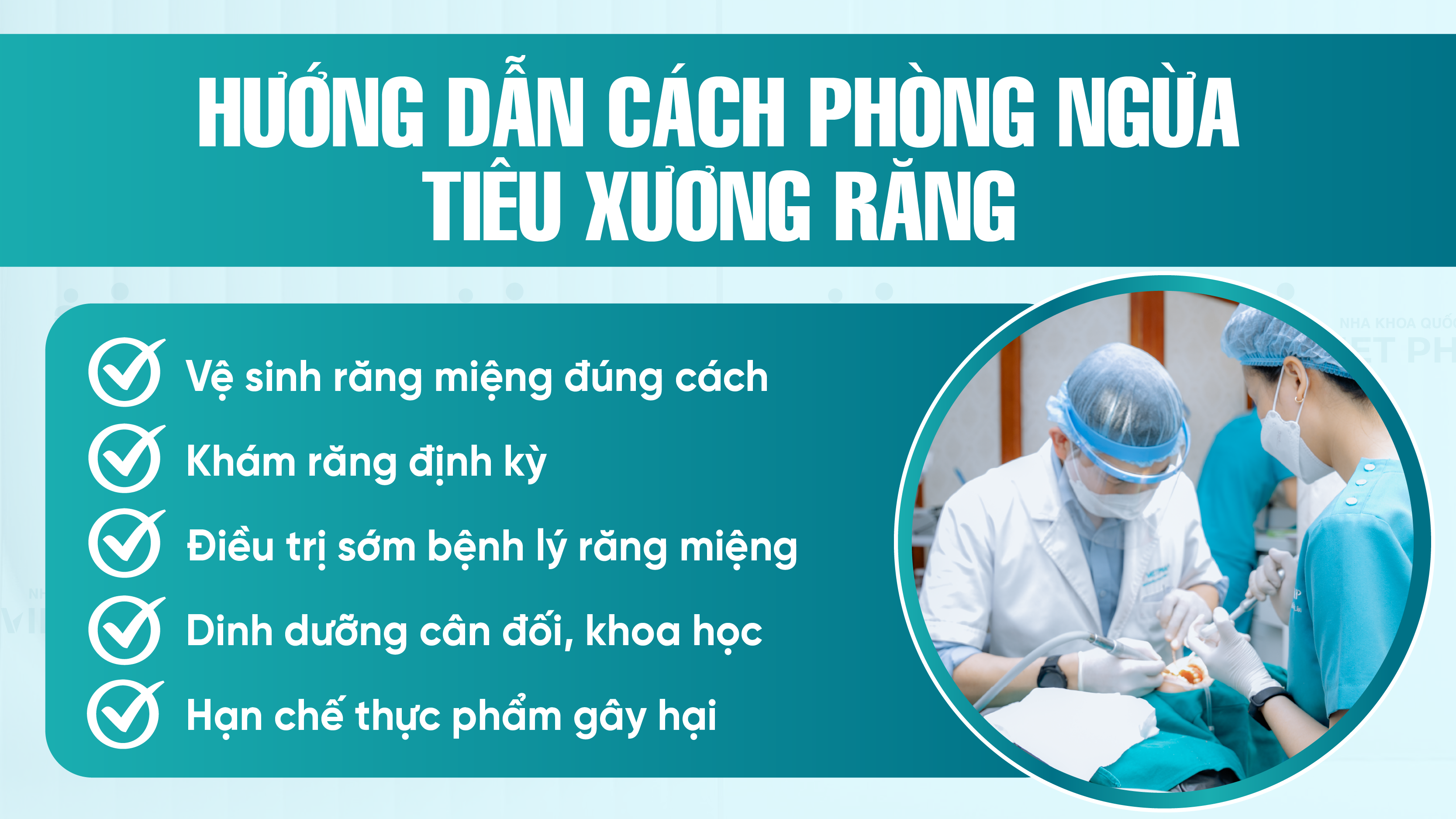 Tieu xuong rang co chua duoc khong 6 Hướng dẫn cách phòng ngừa tiêu xương răng