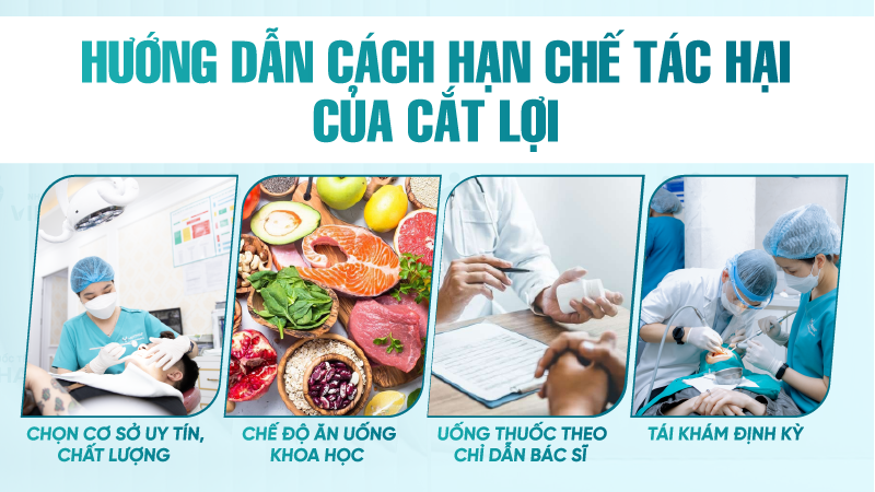 tac hai cua cat loi 7 Hướng dẫn cách hạn chế tác hại của cắt lợi