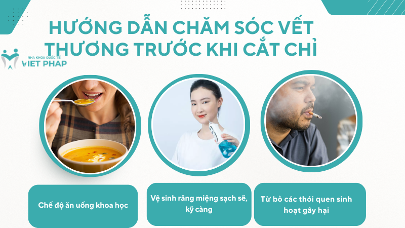 Cam implant bao lau cat chi 4 Hướng dẫn chăm sóc vết thương trước khi cắt chỉ