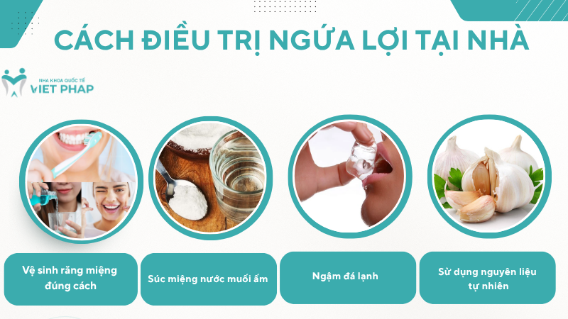 Cách điều trị ngứa lợi tại nhà