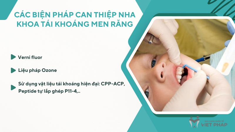 tai khoang rang 8 Các biện pháp can thiệp nha khoa tái khoáng men răng