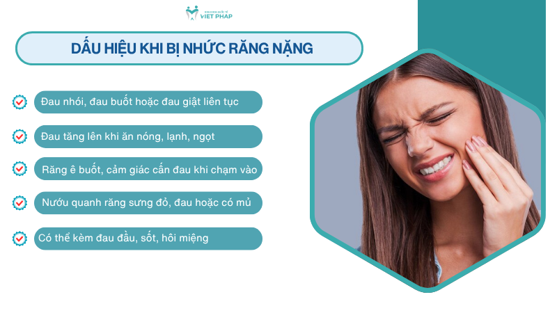 nhuc rang kinh khung phai lam sao 1 Dấu hiệu khi bị nhức răng nặng