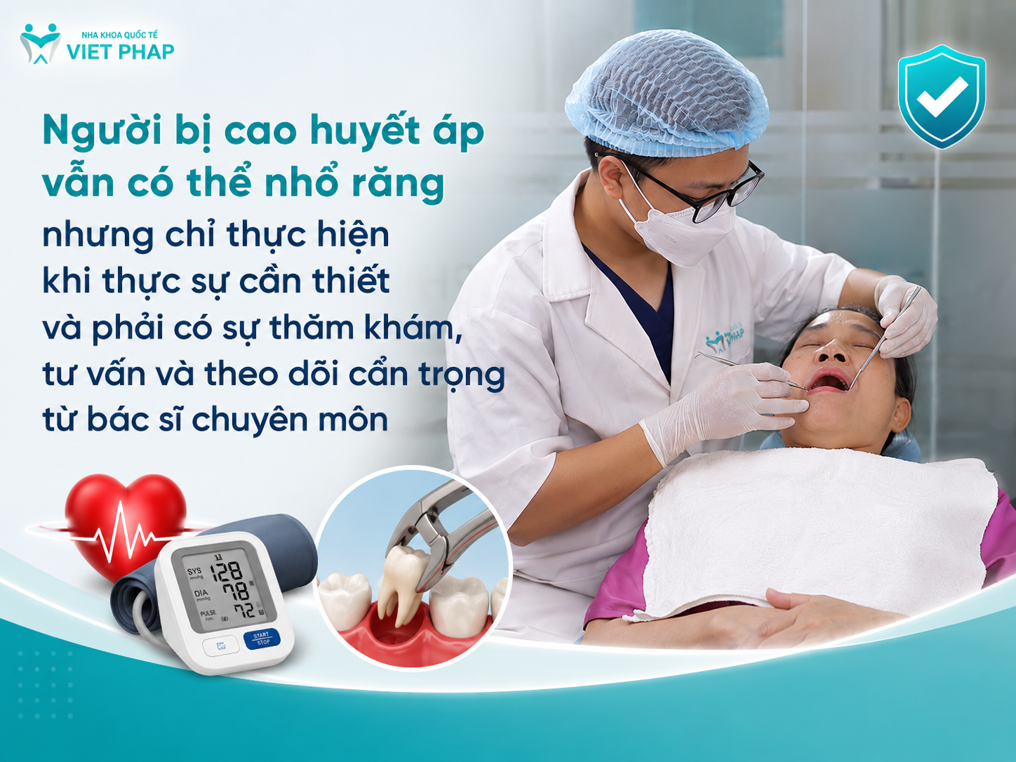 cao huyet ap Người bị cao huyết áp vẫn có thể nhổ răng