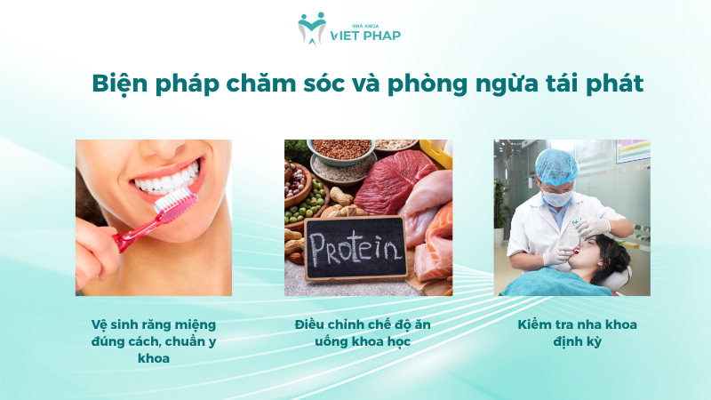 Biện pháp chăm sóc và phòng ngừa tái phát 